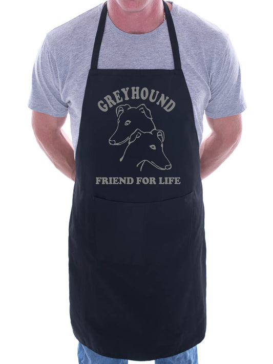 Greyhound Dog Lover Gift BBQ Cooking Apron