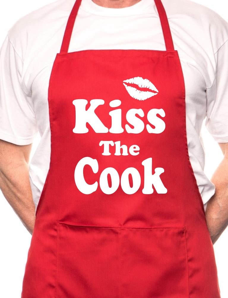 Kiss The Cook Cooking Unisex Apron