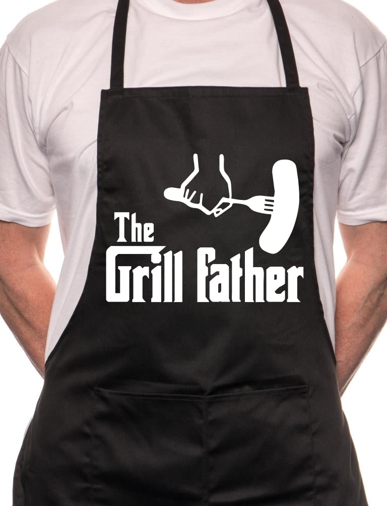 The Grill Father Barbecue Cooking Unisex Apron