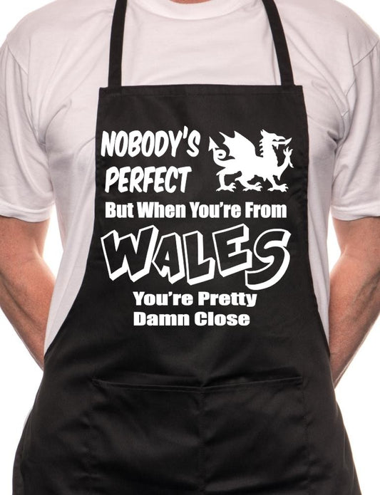 Wales Welsh Perfect BBQ Cooking Apron