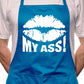 Kiss My Ass Funny BBQ Cooking Funny Novelty Apron