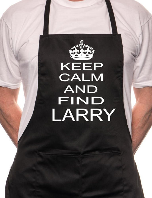 Impractical Jokers Keep Calm Find Larry Cooking Apron