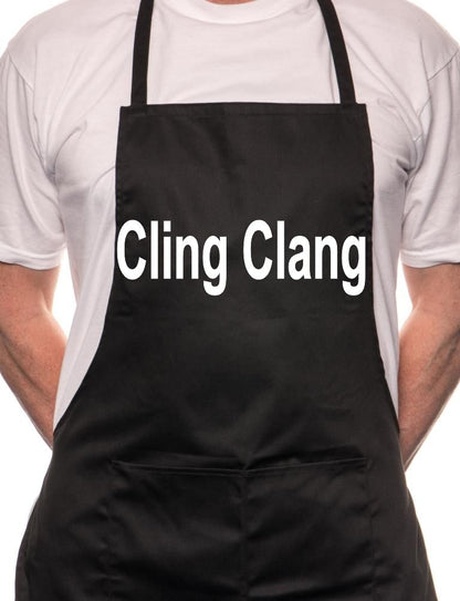 Impractical Jokers Cling Clang BBQ Cooking Apron