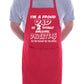 Adult Proud Dad Of 2 Awesome Daughter BBQ Cooking Funny Novelty Apron