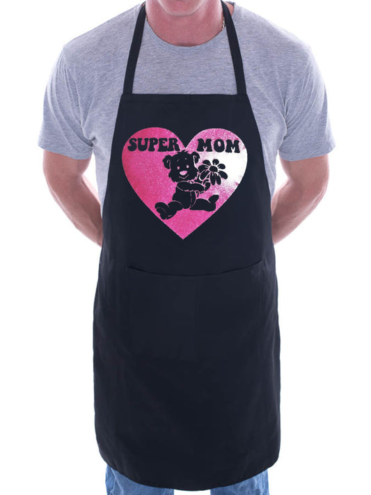 Super Mom Birthday BBQ Cooking Apron