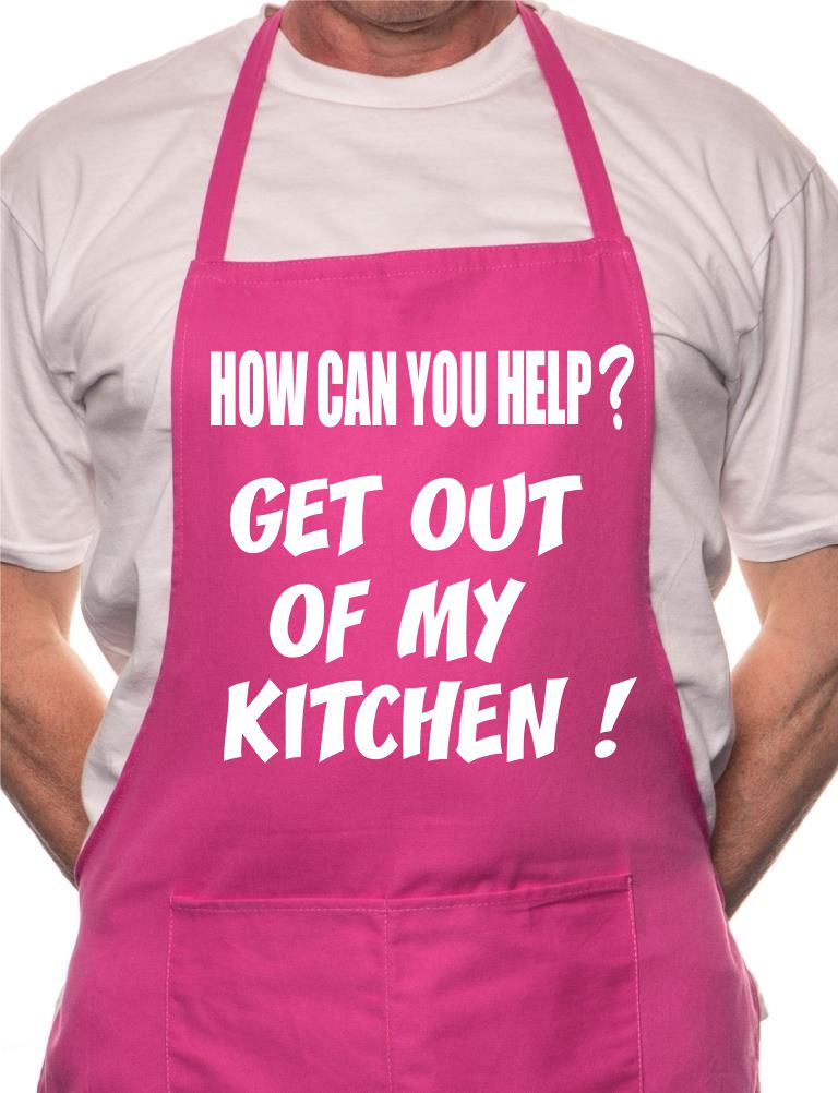 Get Me Out Of Kitchen BBQ Cooking Apron