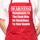 Warning Complaints To Cook Fathers Day BBQ Cooking Apron
