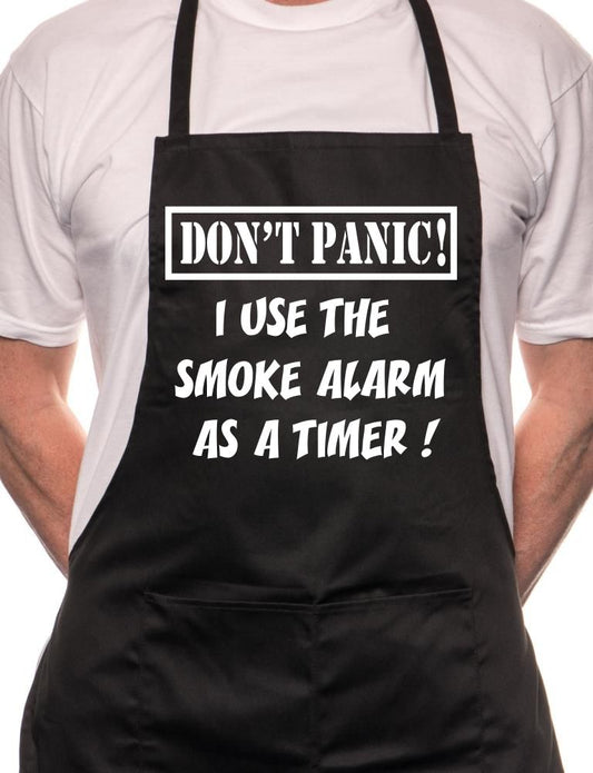 Don't Panic Fathers Day Gift BBQ Cooking Apron