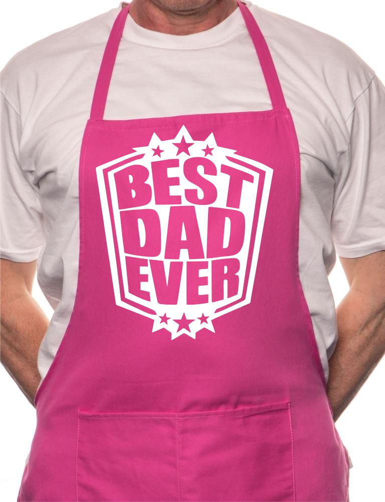 Best Dad Ever Fathers Day BBQ Cooking Novelty Apron