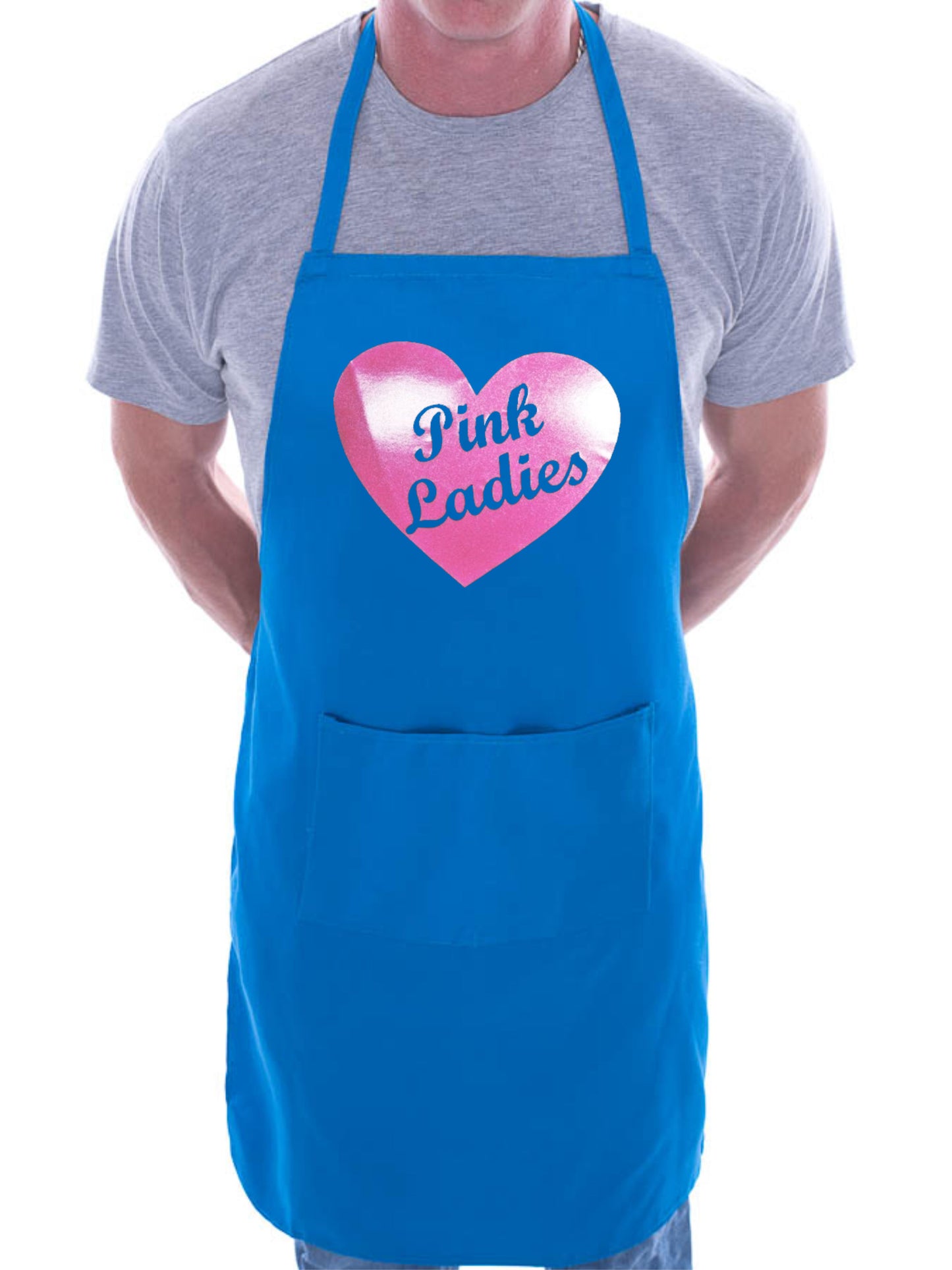 Adult Grease Pink Ladies BBQ Cooking Funny Novelty Apron