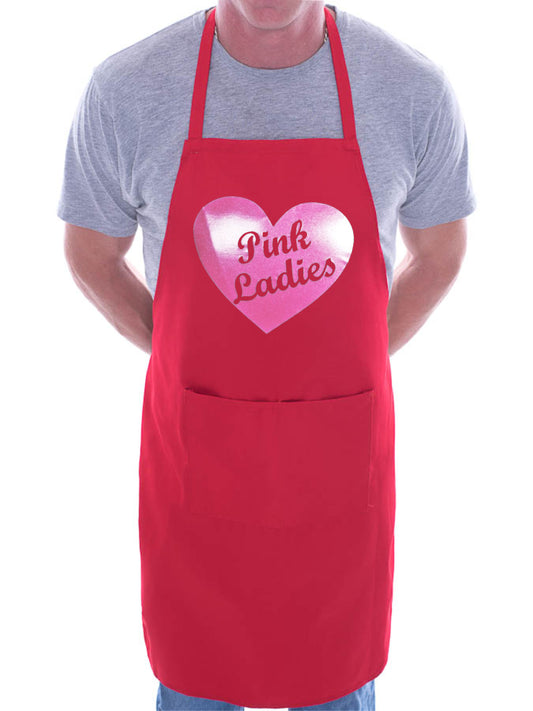 Adult Grease Pink Ladies BBQ Cooking Funny Novelty Apron