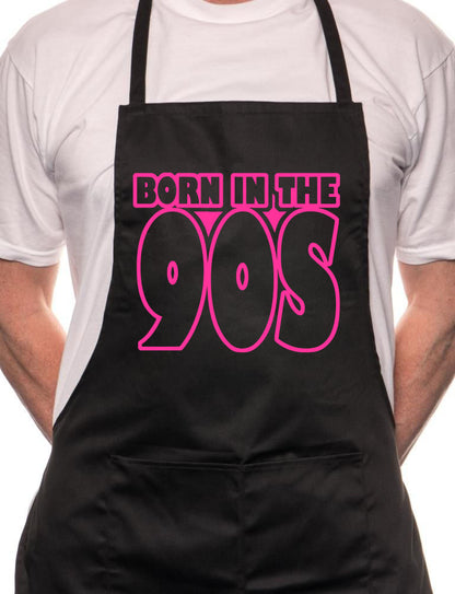 Born In The 90's Nineties Birthday BBQ Cooking Apron