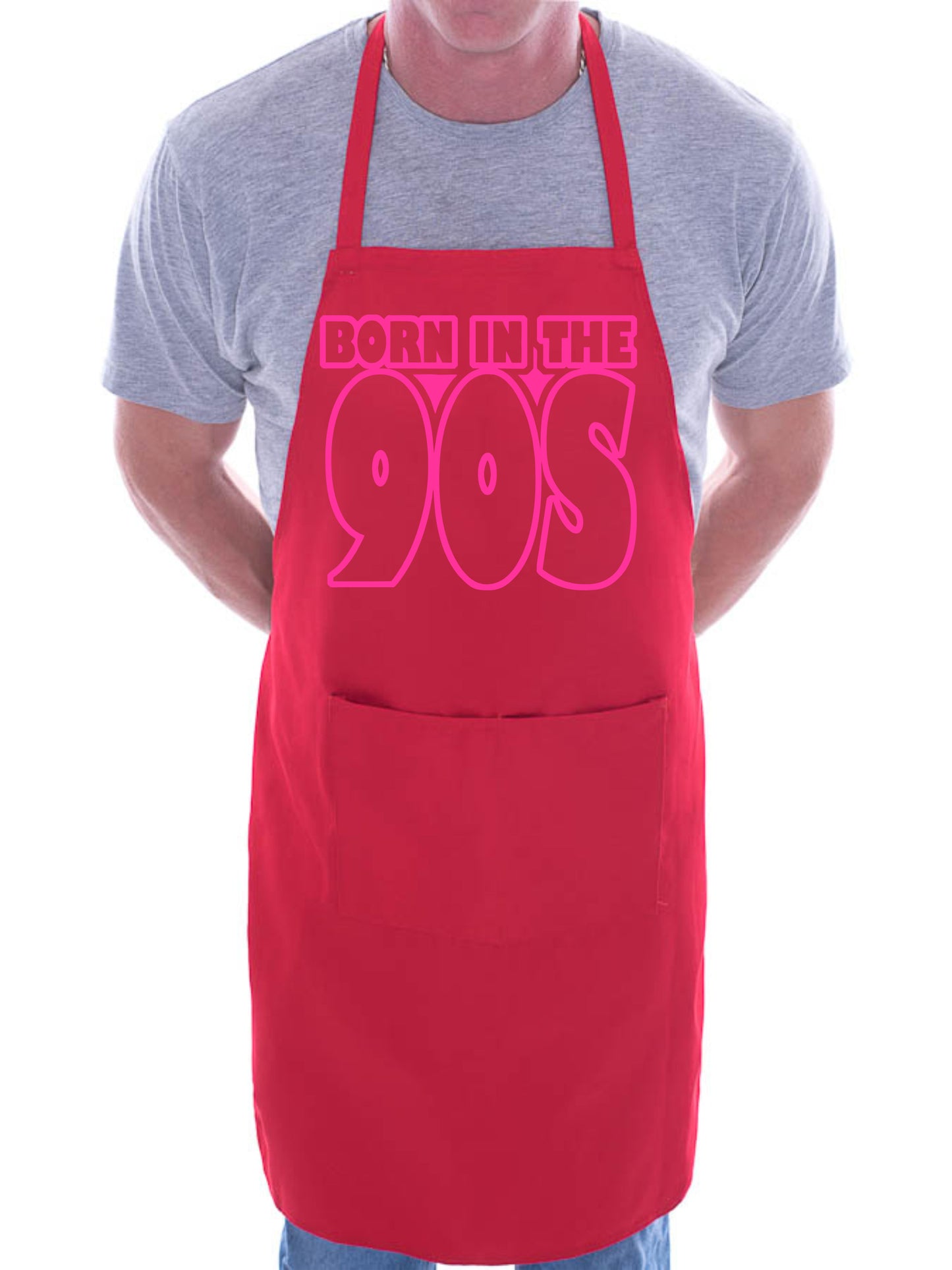 Born In The 90's Nineties Birthday BBQ Cooking Apron