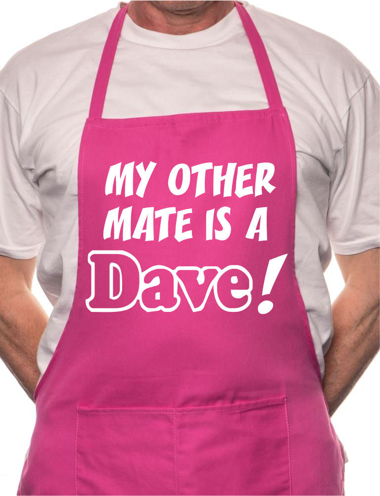 My Other Friend Is A Dave BBQ Cooking Apron