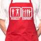 Problem Sorted Gone To Pub Drinking BBQ Cooking Novelty Apron