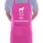 Keep Calm and Walk Goldendoodle Dog Funny BBQ Novelty Cooking Apron