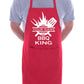 BBQ King Personalise This Apron Add Your Name Here BBQ Baking Cooking