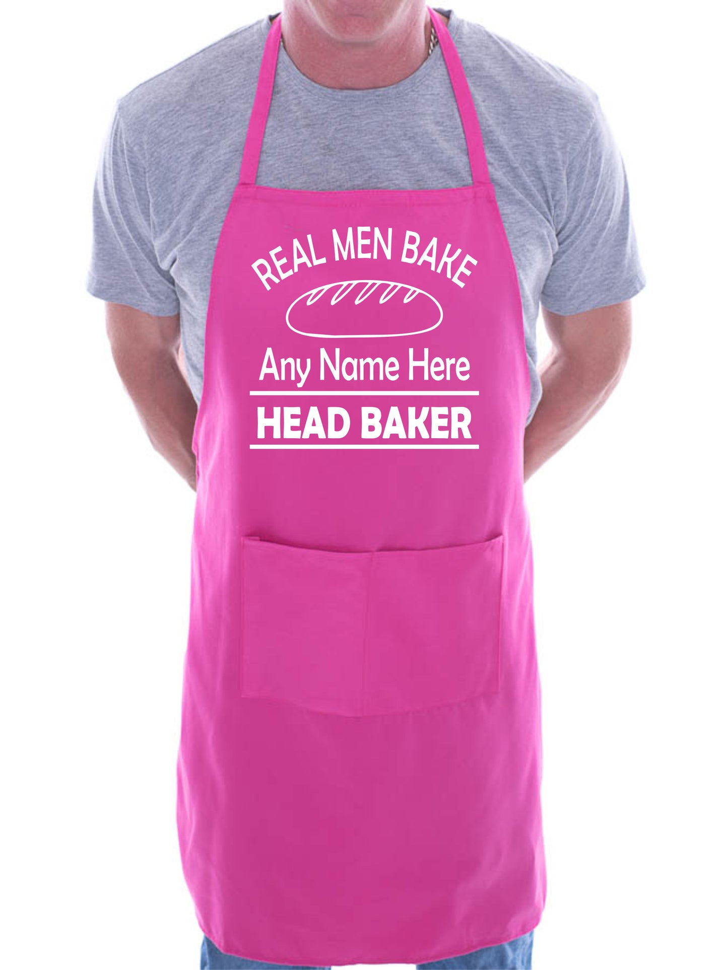 Head Baker Personalise This Apron Add Your Name Here BBQ Baking Cooking