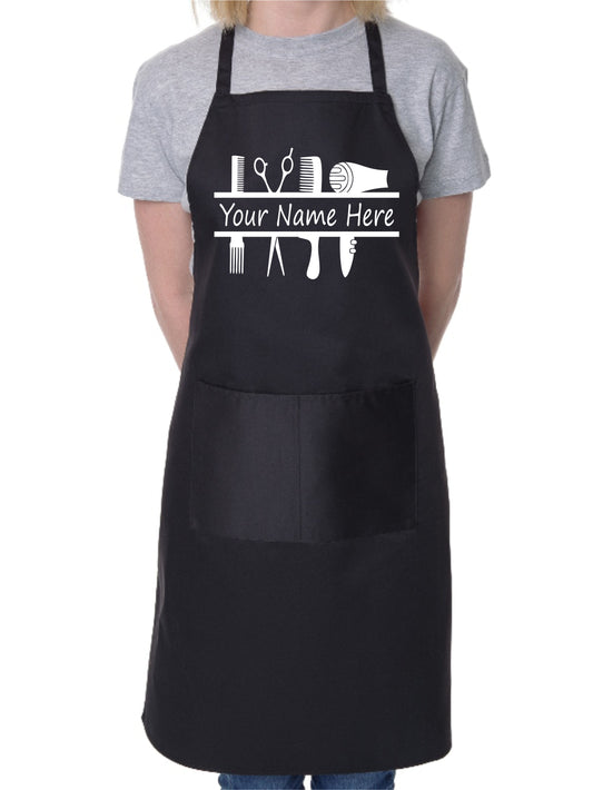 Personalised Apron Hairdresser Add Your Name or Company Here Apron