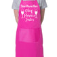 Customise This Apron Chief Prosecco Taster Any Name Here BBQ Cooking