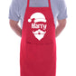 Personalised Christmas Funny Santa Apron Add Your Own Name Here Great Xmas Gift