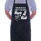 Personalised Apron Rock & Roll Birthday Your Age Here Funny Gift