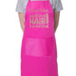 Personalised Apron Making Hair Beautiful Hairdresser Your Name Here Work Gift