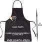 Adult Personalised Apron Burning Food Since Your Name & Year Here BBQ Baking