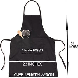 Adult Personalised BBQ Apron Prosecco O'Clock In Kitchen Gift Any Name Word