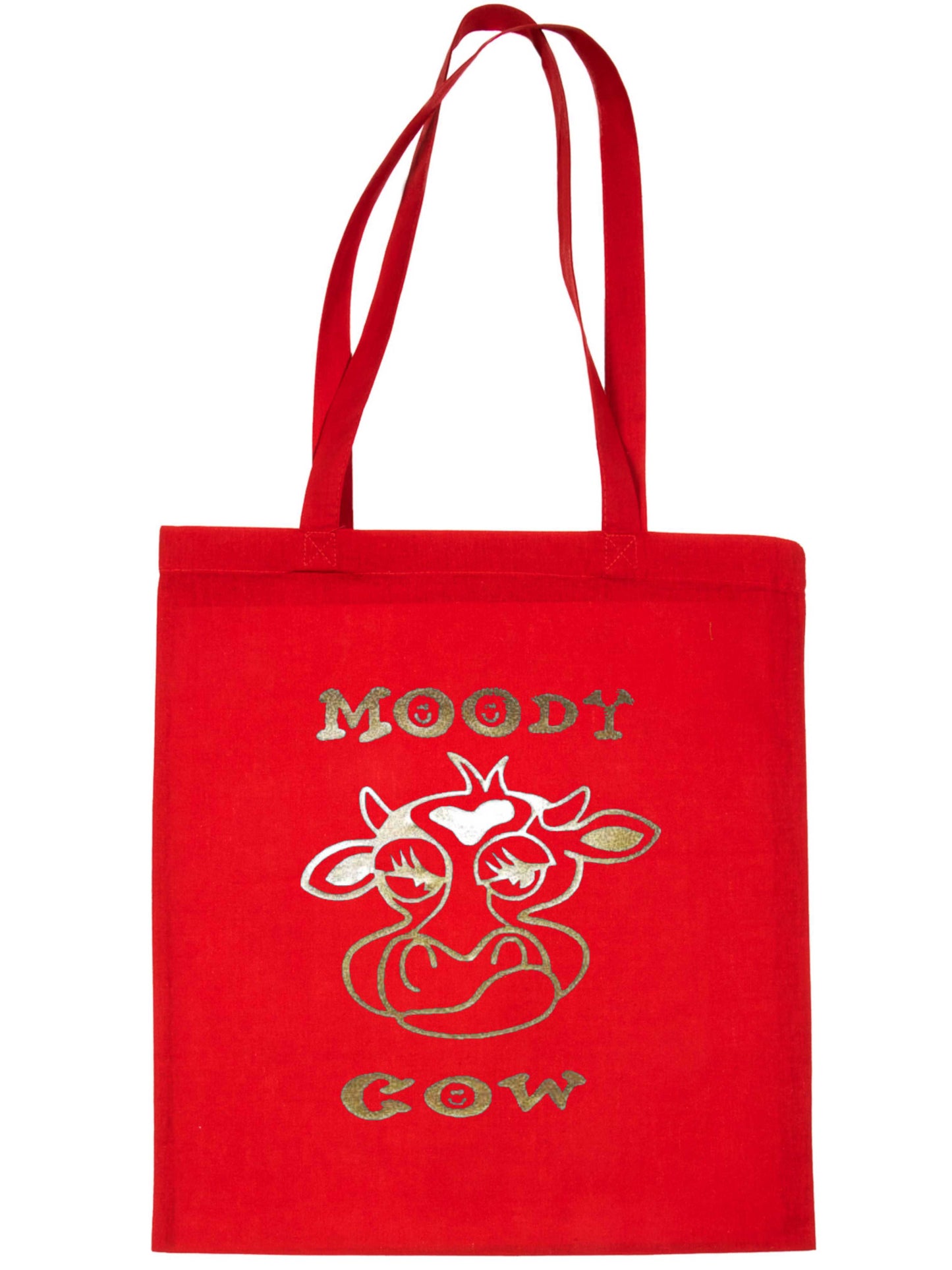 Moody Cow Funny Shopping Tote Bag For Life