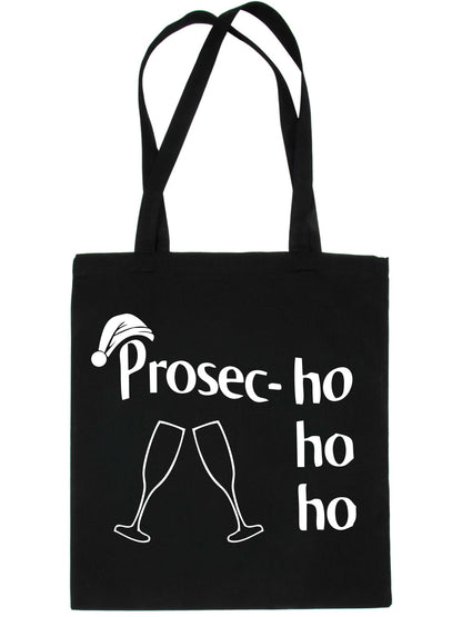 Prosec-Ho Prosecco Christmas Gift Funny Xmas Shopping Tote Bag For Life