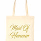 Maid Of Honour Wedding Favour Gift Bags Hen Party Gift Funny Shopping Tote Bag