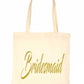 Bridesmaid Funny Wedding Favour Gift Bags Hen Party Gift Funny Shopping Tote