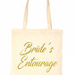 Bride's Entourage Wedding Favour Gift Bags Hen Party Gift Funny Shopping Tote