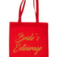 Bride's Entourage Wedding Favour Gift Bags Hen Party Gift Funny Shopping Tote