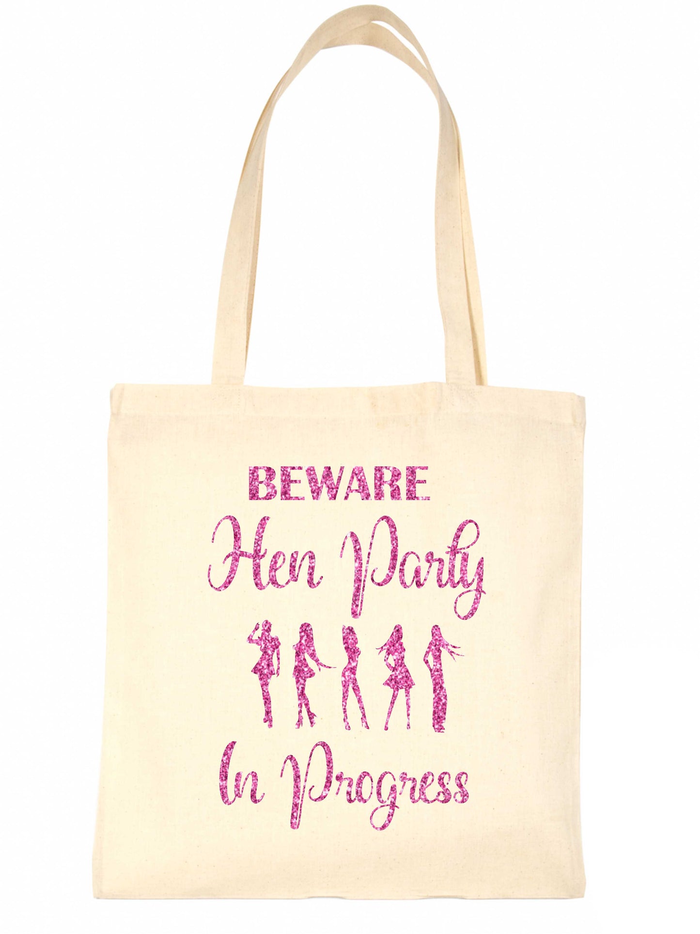 Beware Hen Party Wedding Favour Gift Bags Hen Party Funny Shopping Tote Bag