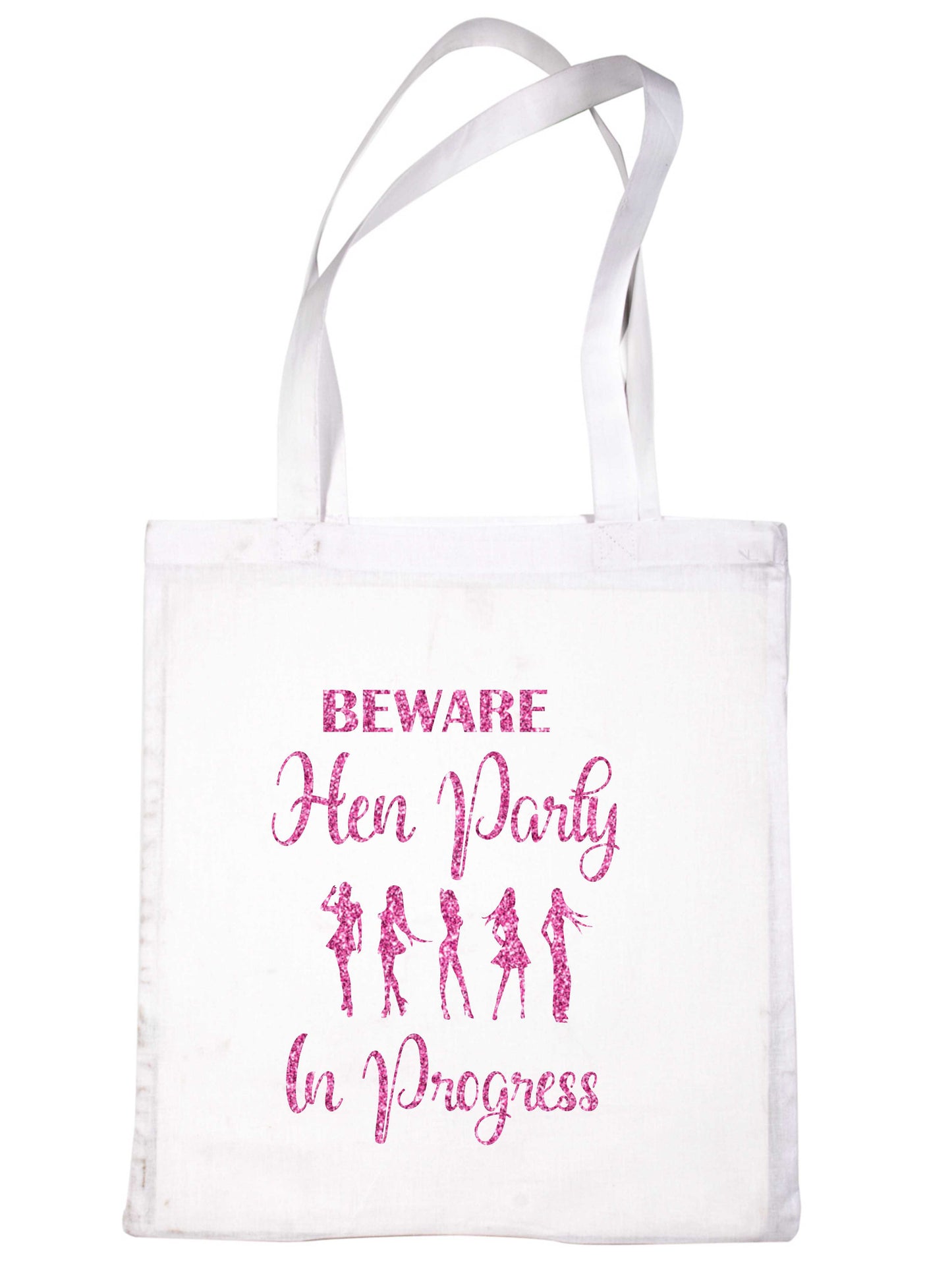 Beware Hen Party Wedding Favour Gift Bags Hen Party Funny Shopping Tote Bag