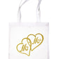 Mr & Mrs Wedding Favour Gift Bags Hen Party Funny Shopping Tote