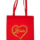 Bride In Heart Wedding Favour Gift Bags Hen Party Gift Funny Shopping Tote
