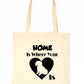 Home Is Where Your Cavapoo Dog Is Funny Dog Lover Gift Shopping Tote Bag