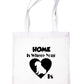 Home Is Where Your Cavapoo Dog Is Funny Dog Lover Gift Shopping Tote Bag