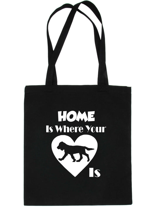 Home Is Where Your Sprocker Dog Is Funny Dog Lover Gift Shopping Tote Bag