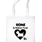 Home Is Where Your Westie Dog Is Funny Dog Lover Gift Shopping Tote Bag