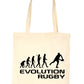 Evolution Of Rugby 6 Nations Bag For Life Shopping Tote Bag Ladies Gift