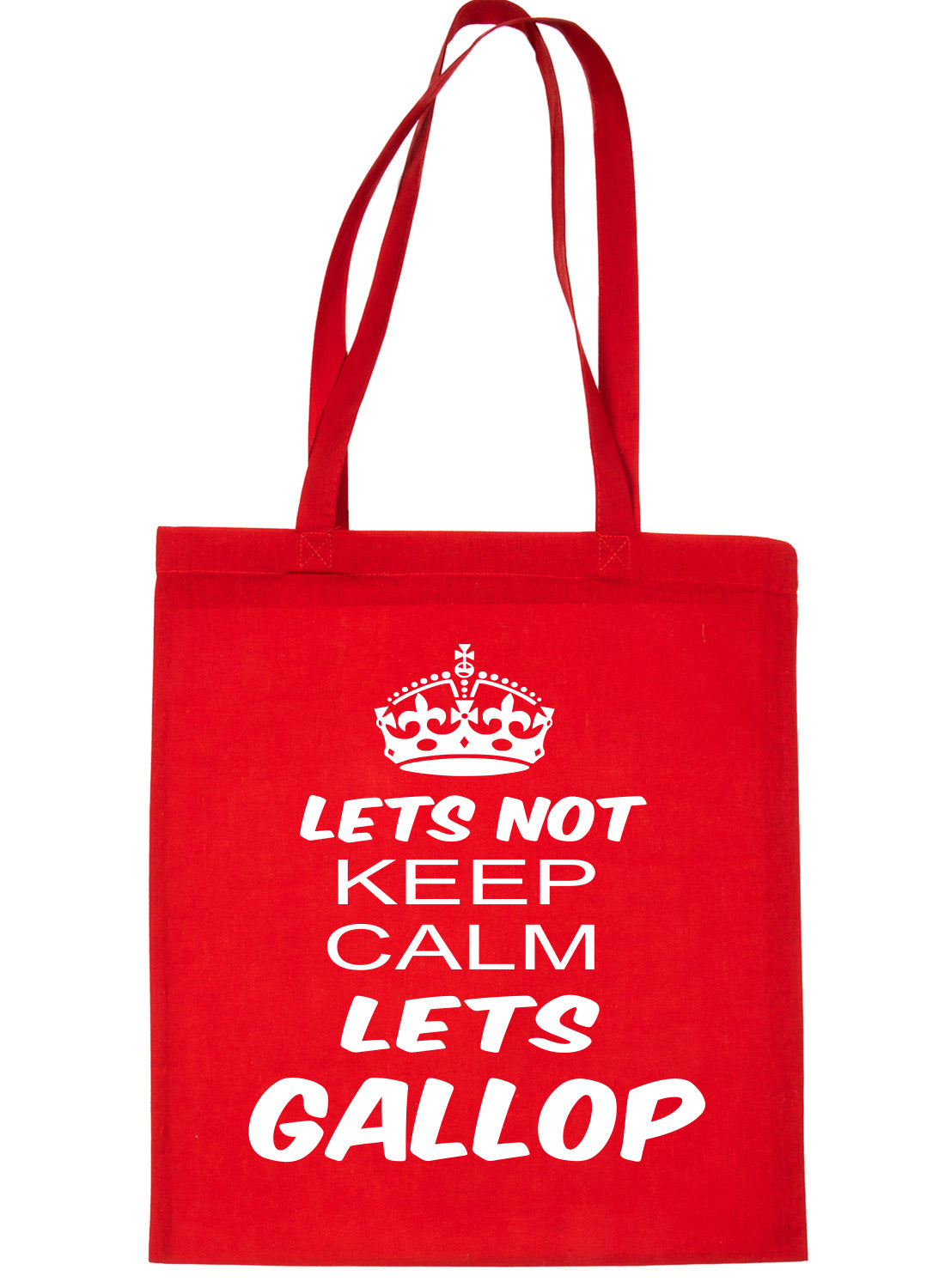 Keep Calm Lets Gallop Horse Riding Bag For Life Shopping Tote Bag Ladies Gift
