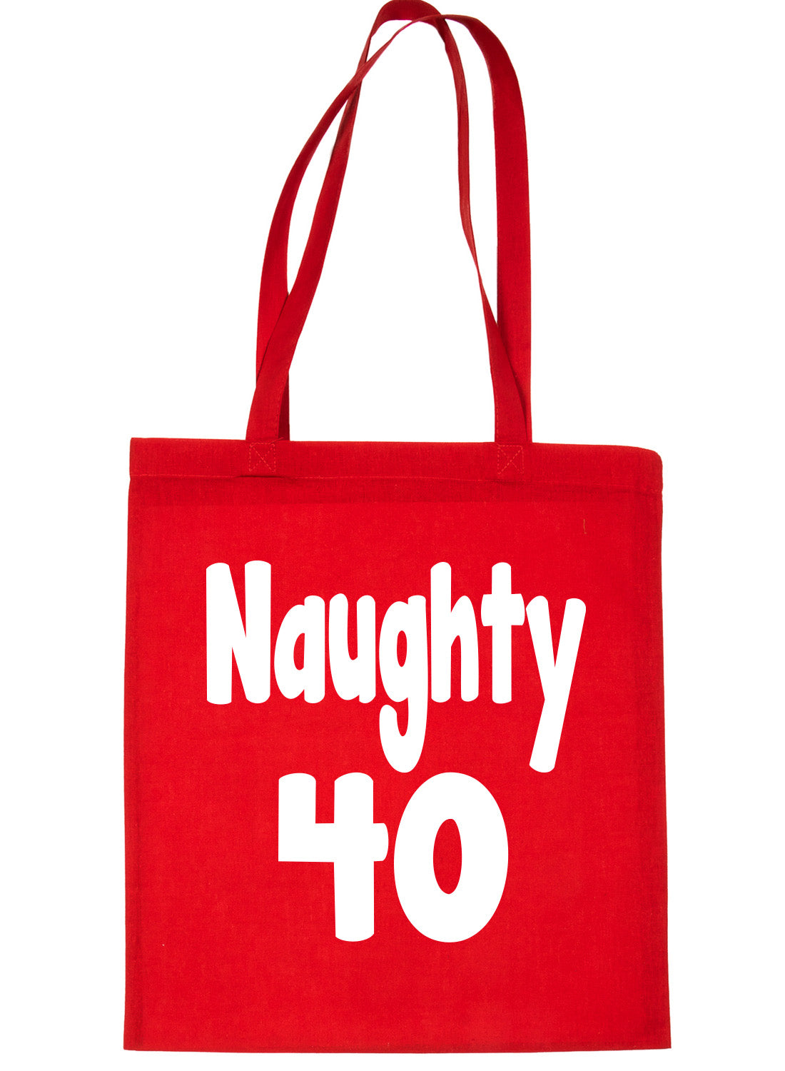 Naughty 40 Birthday Age 40 Bag For Life Shopping Tote Bag Ladies Gift