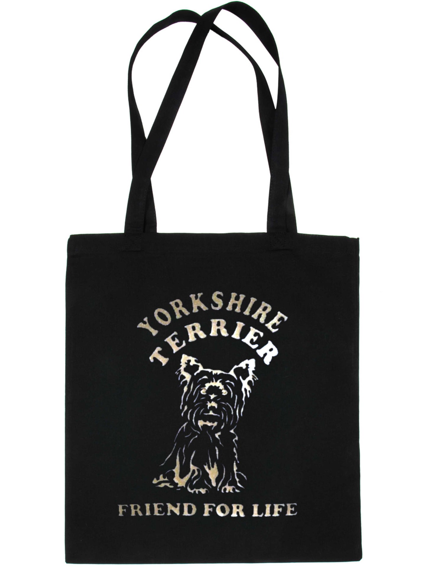 Yorkshire Terrier Friend For Life Funny Shopping Tote Bag For Life