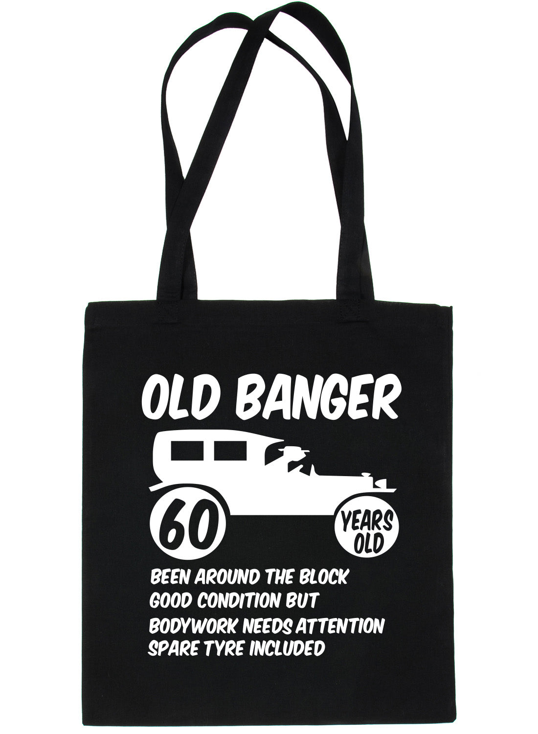 60th Old Banger Birthday Age 60 Bag For Life Shopping Tote Bag Ladies Gift