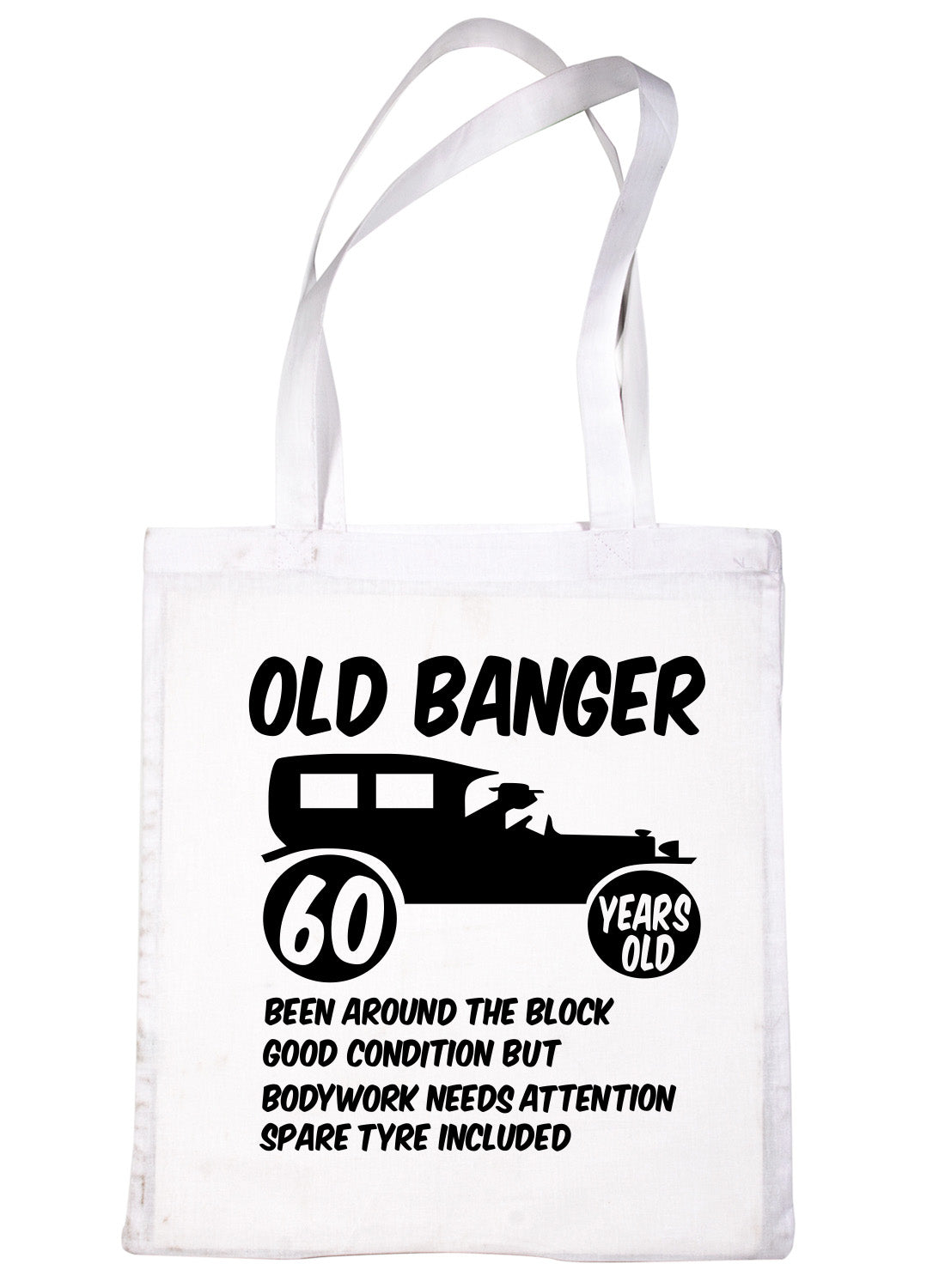 60th Old Banger Birthday Age 60 Bag For Life Shopping Tote Bag Ladies Gift