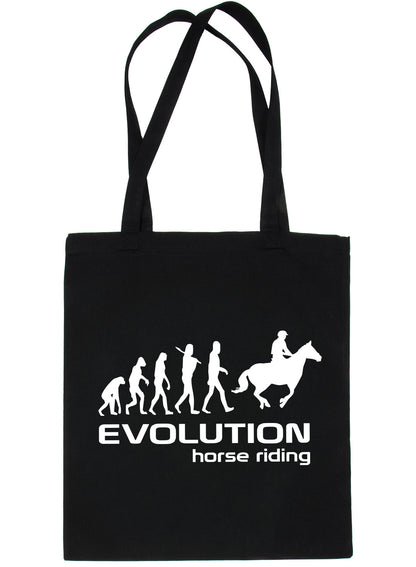 Evolution Of Horse Riding Pony Bag For Life Shopping Tote Bag Ladies Gift